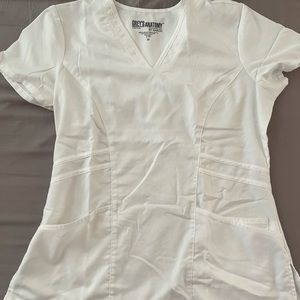 Grey's Anatomy White Scrub top